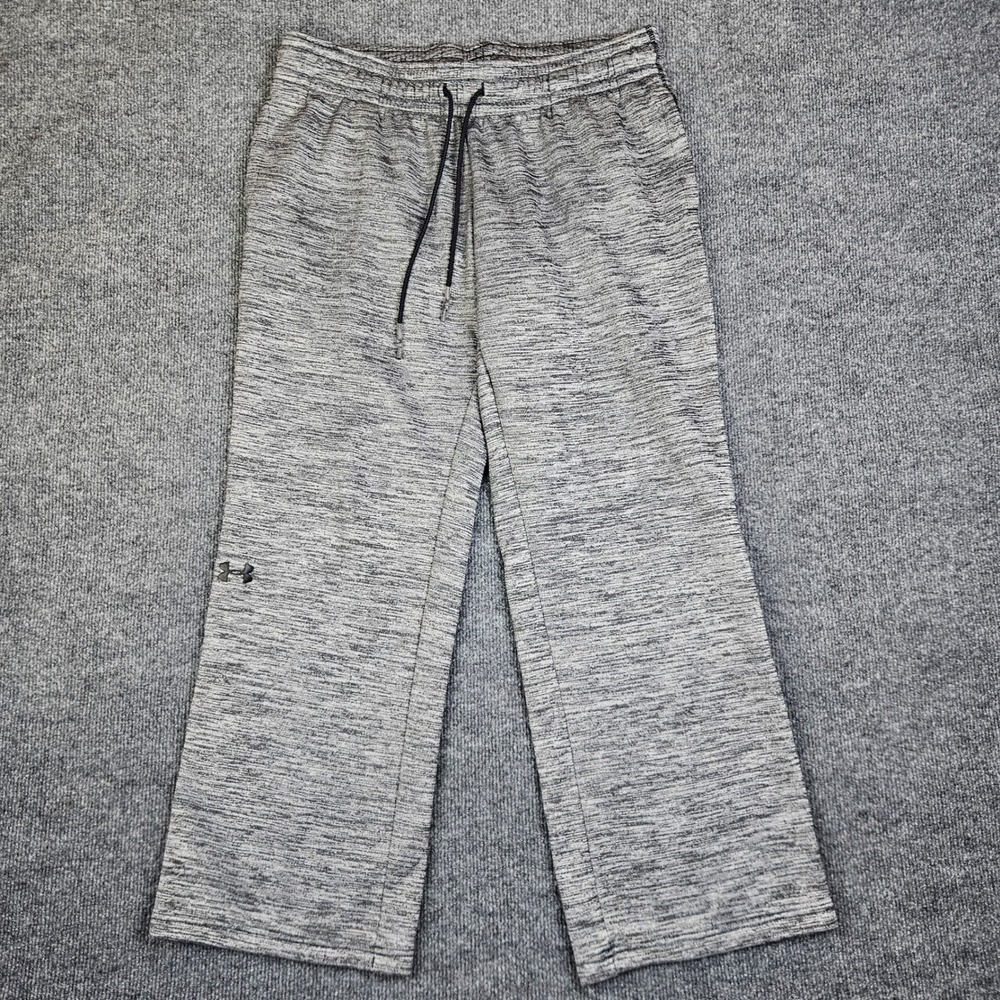 Under Armour ColdGear Storm Sweatpants Men's L Loose Fit‎ Fleece Space Dye Gray